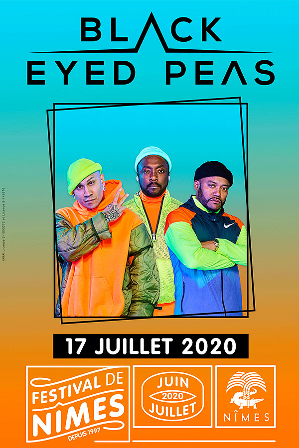 Black Eyed Peas au Festival de Nimes 2020